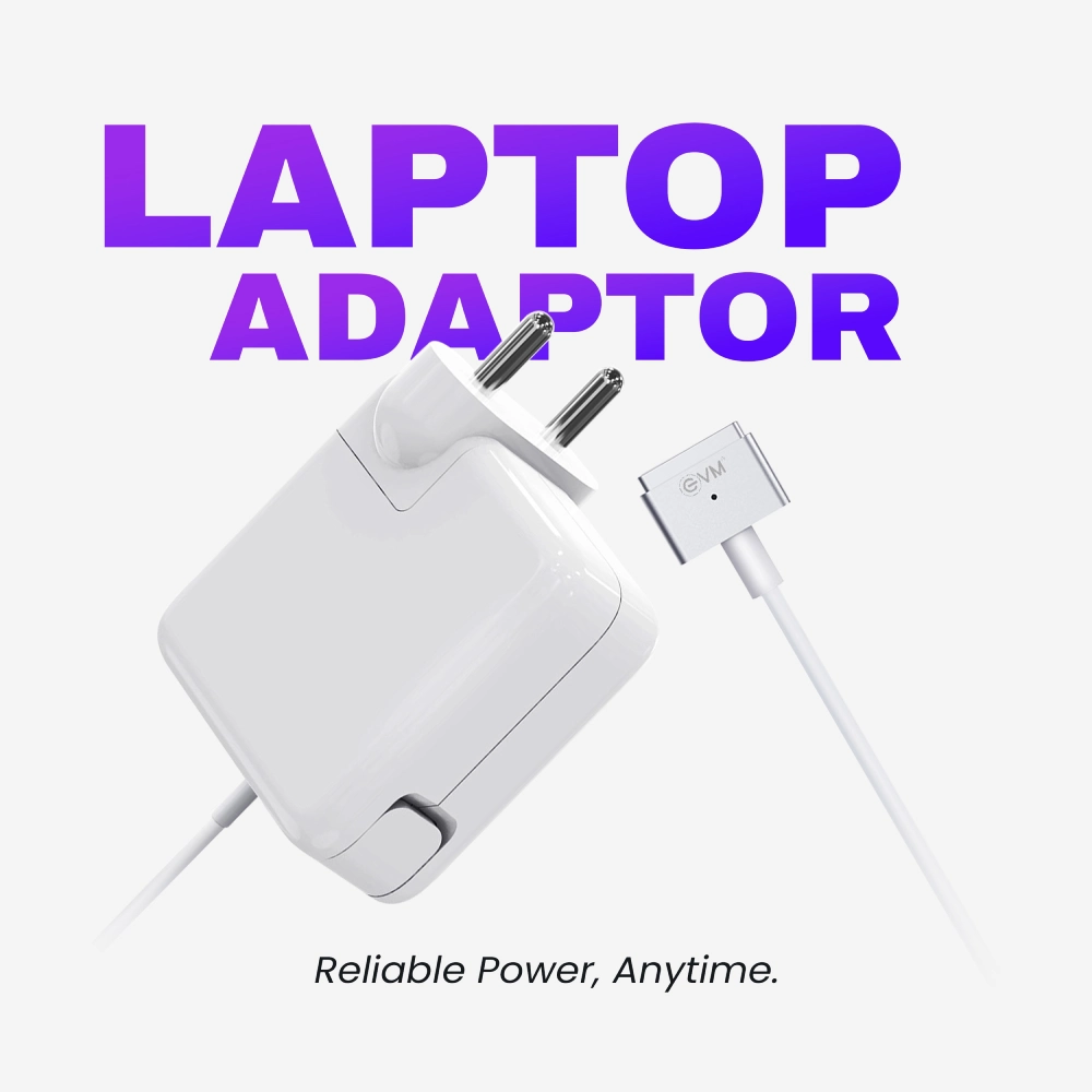 EVM Laptop Adapter Compatible For Apple 60w 16.5v | 3.65a | Magsafe 2 view 3